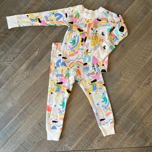 Piccolina Long Sleeve Activism Pajamas 3T